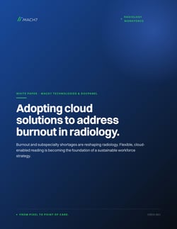 Cover of Adopting Cloud Solutions to Address Burnout in Radiology