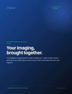 Cover of Mach7 Enterprise Imaging Solution