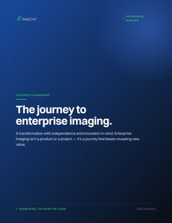 Cover of The Journey to Enterprise Imaging