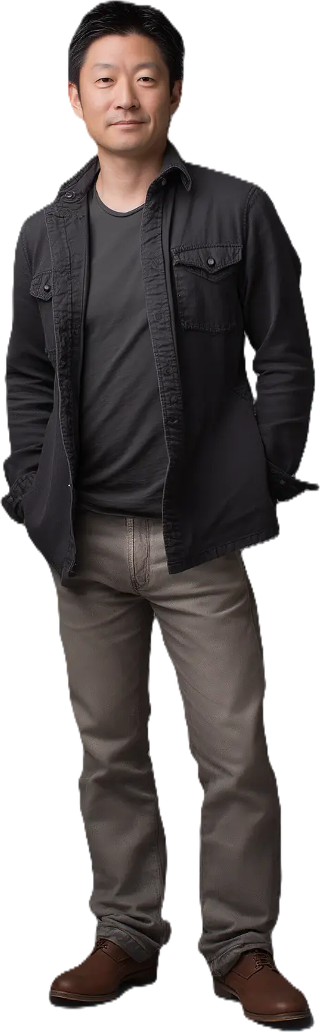 A man in his forties